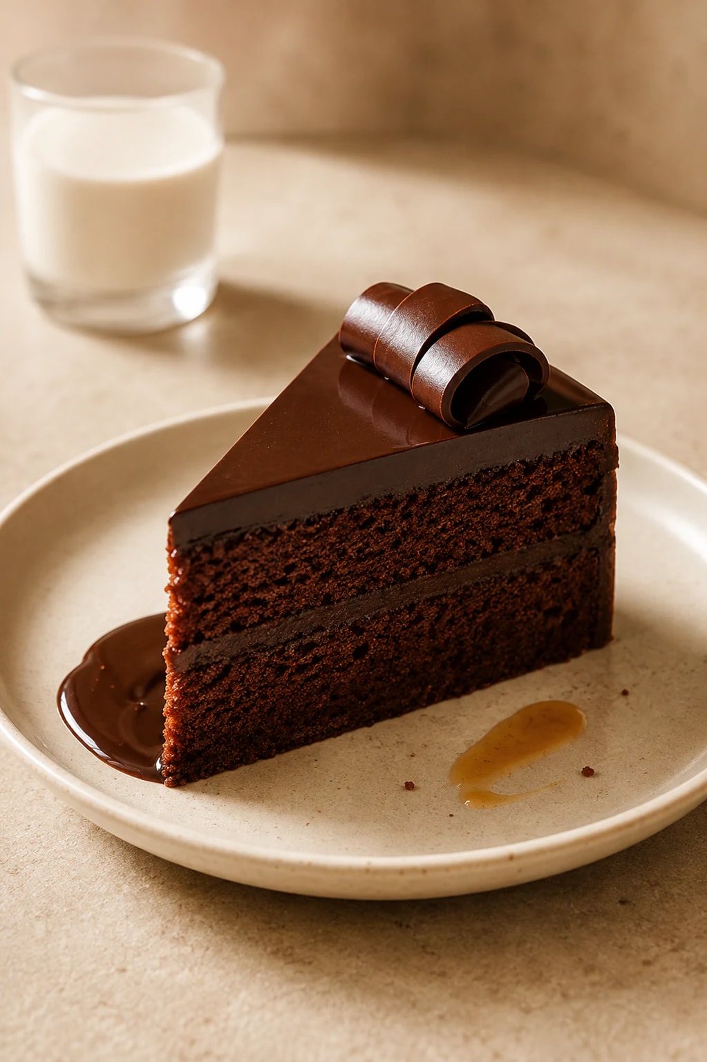 Tarta Sacher de chocolate